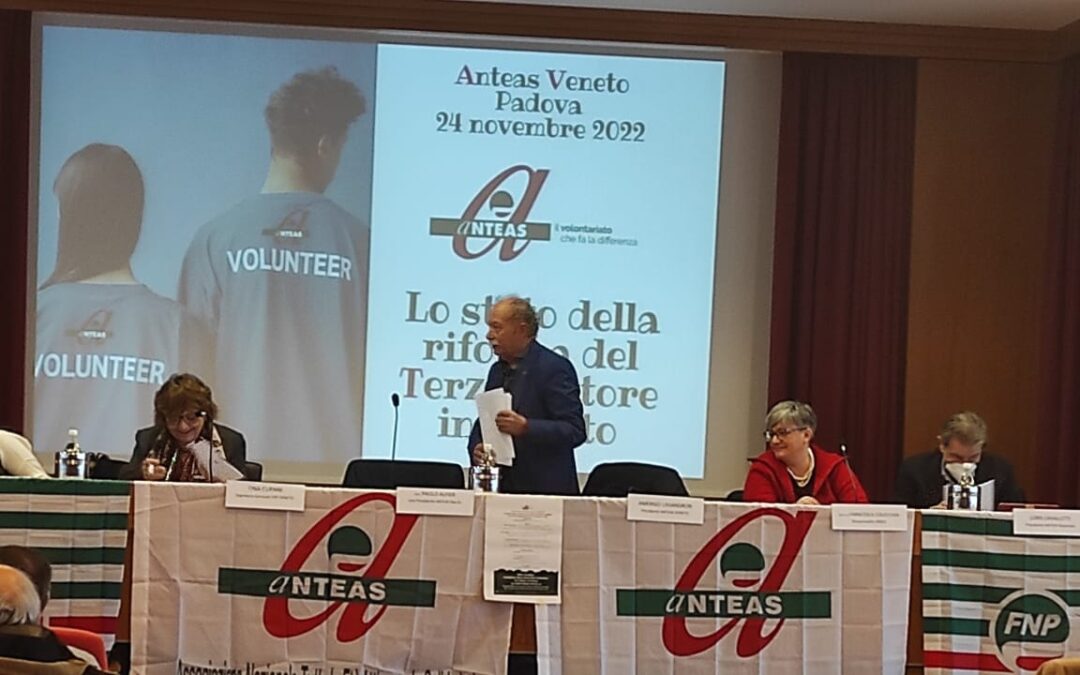 Convegno di ANTEAS Regionale a Padova